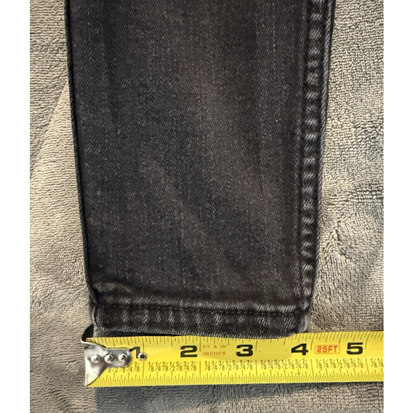 Hollister Super Skinny Jeans Womens Black Stretch High-Rise Distressed 0R 24x28 - Picture 9 of 15